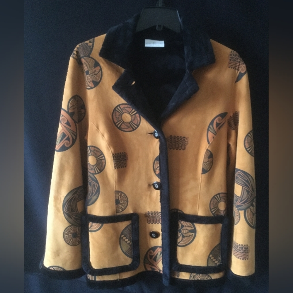 Suede jacket, size large